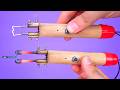 Amazing mini soldering tools made with recyclable materials