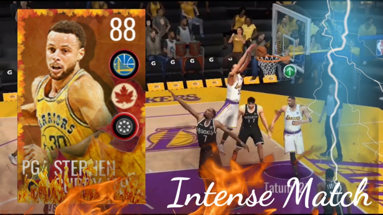 Nba Live Mobile 21| Intense Match  | Android Gameplay | Season  6 | La Lakers vs Brooklyn Nets  2022