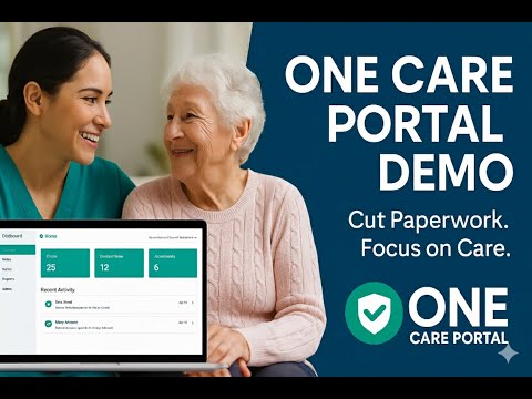 Adult Day Care & Case Management Software — 60-Second Demo | One Care Portal