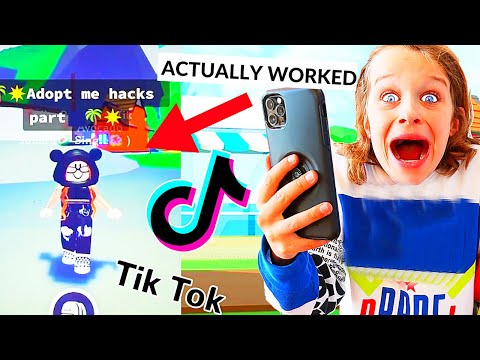 Norris Nuts Try Adopt Me Hacks From Tiktok Sockie Finally Gets Her Dream Pet Youtube - tik tok roblox adopt me hacks