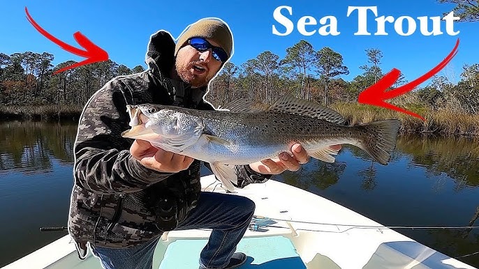 Slamming Speckled Trout in Baffin Bay - Throwing Double D's & Lil John's 