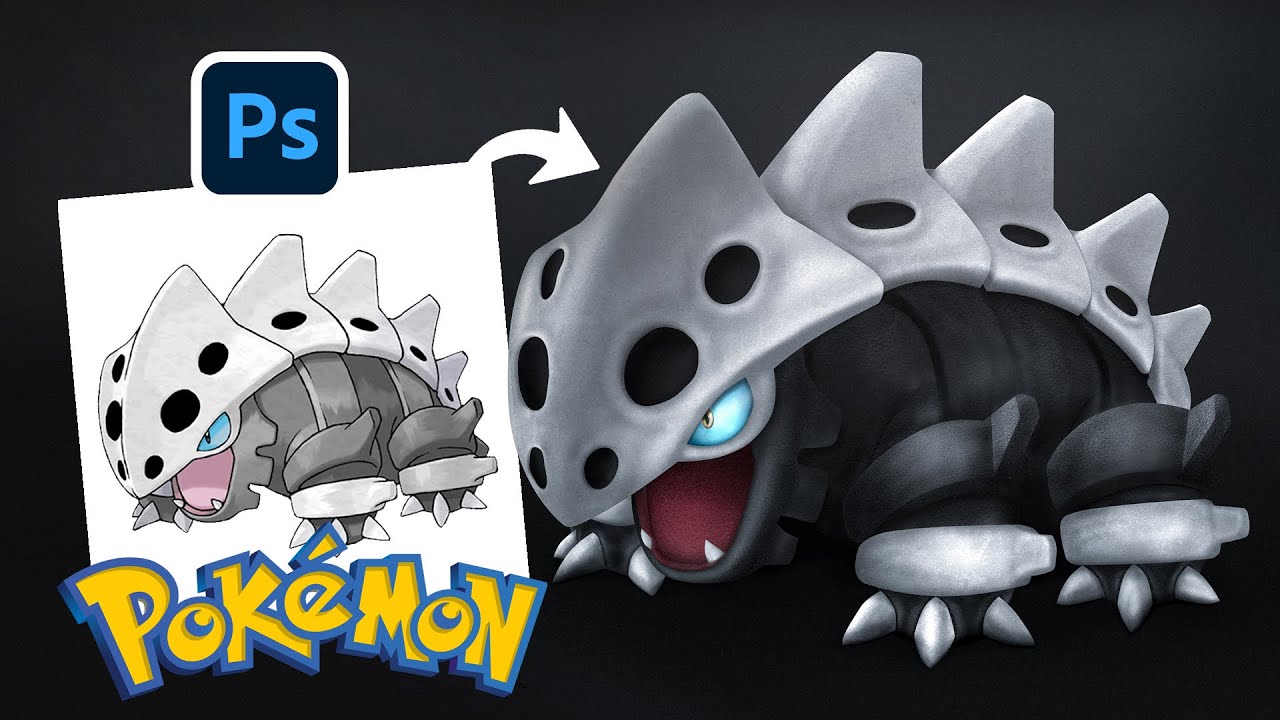 Creating Realistic Pokemon Using Photoshop (Ep. 2) | Lairon - YouTube