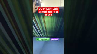 VU TV Vertical Lines | VU Tv Panel Problem | Color Lines | Display Repair Cost | Hyderabad, Telugu