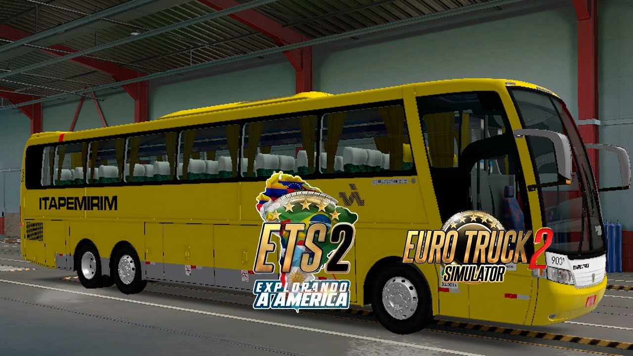 BUSSCAR VISSTA BUSS HI - ARARAQUARA X AMERICANA | ETS2 MAPA EAA CLUBE ROTAS