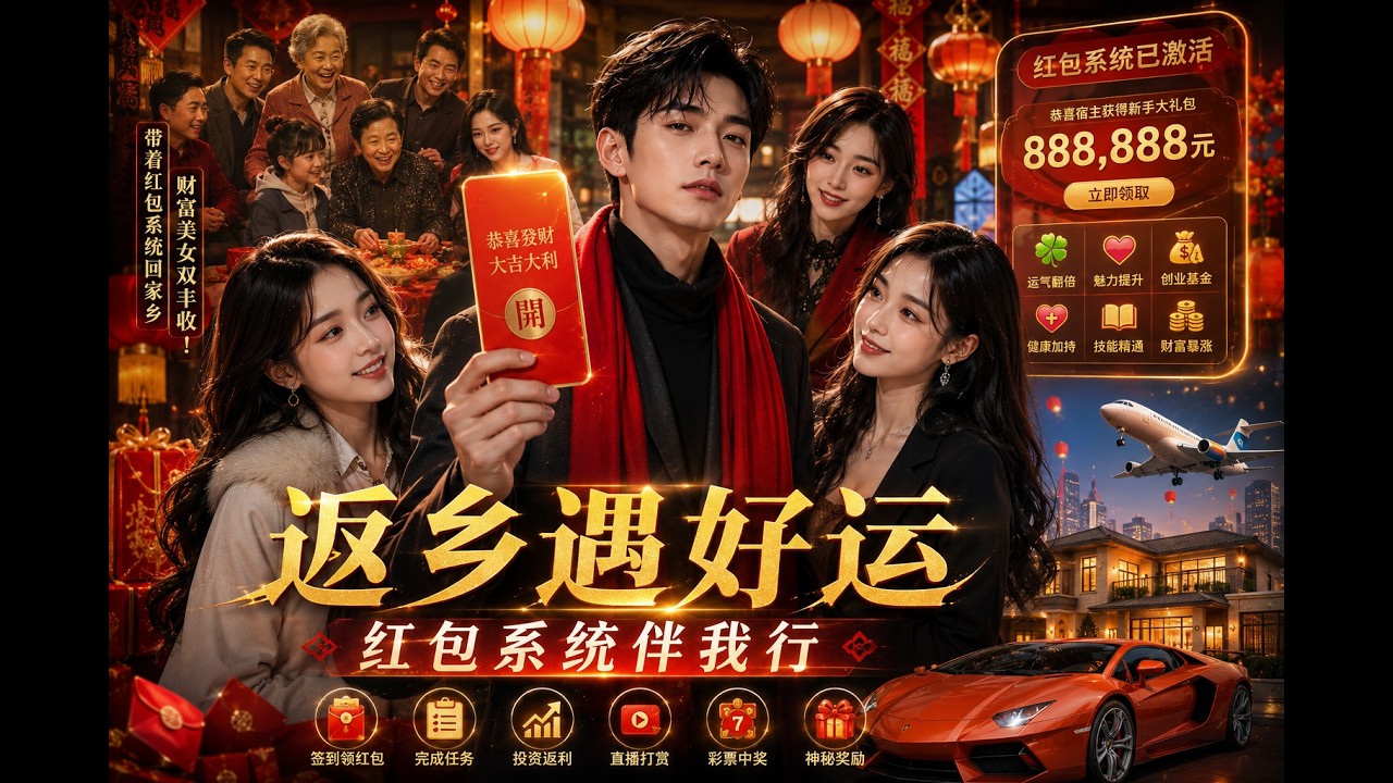 返鄉遇好運：紅包系統伴我行