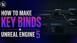 HOW TO MAKE A SIMPLE KEY BINDS! in Unreal Engine 5 | 🪐 Galactic Games