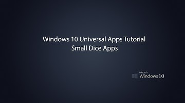 Windows 10 Universal Apps - Lucky Dice Game