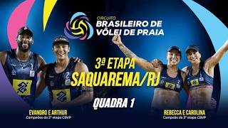 CIRCUITO BRASILEIRO DE VÔLEI DE PRAIA | FINAL - QUADRA 1 - 05/04/2026