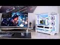 DREAM ASUS ROG ASTRAL RTX 5080 WHITE GAMING PC BUILD | RYZEN 7 9800X3D | Lian Li O11 Vision