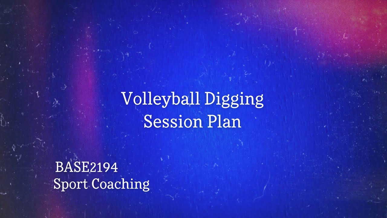 Volleyball Digging Coaching Session YouTube