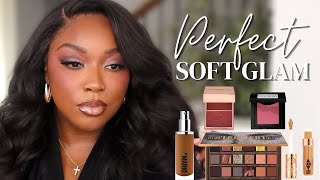 The Perfect Soft Glam Makeup For Dark Skin (Beginner Friendly)|GRWM  screenshot 3