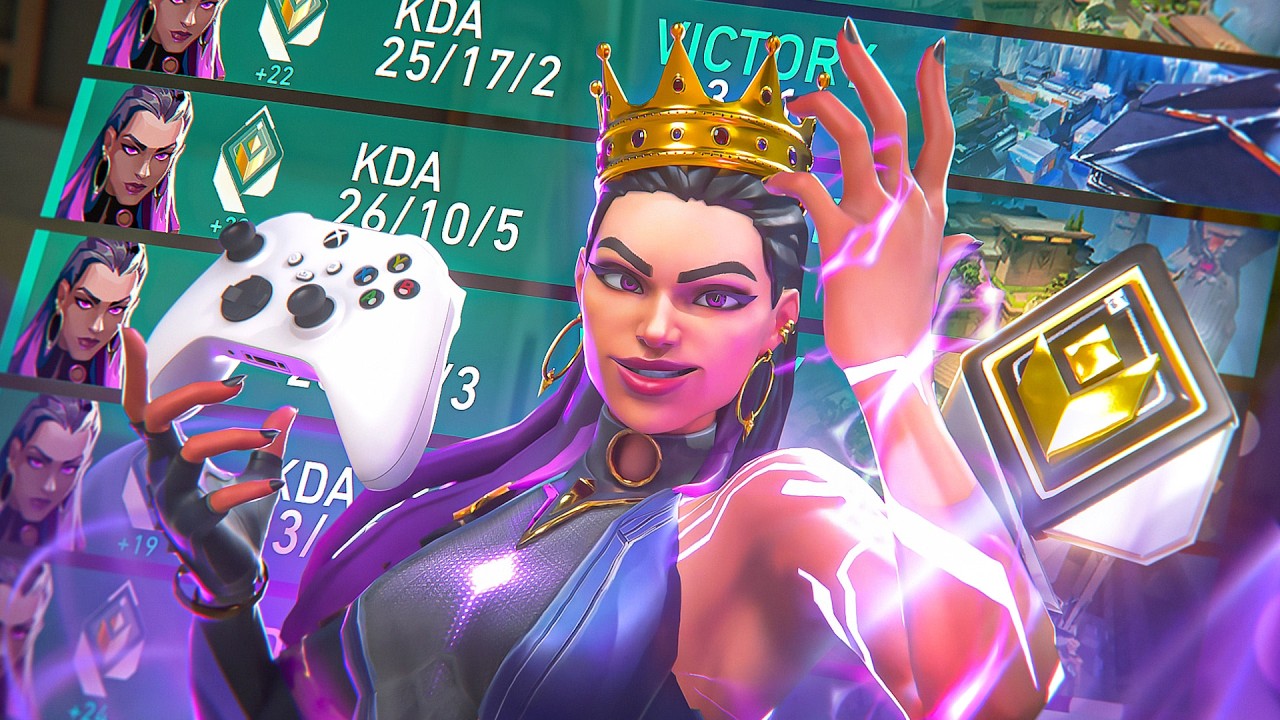 This Is Why I'm The BEST Radiant on Console Valorant..