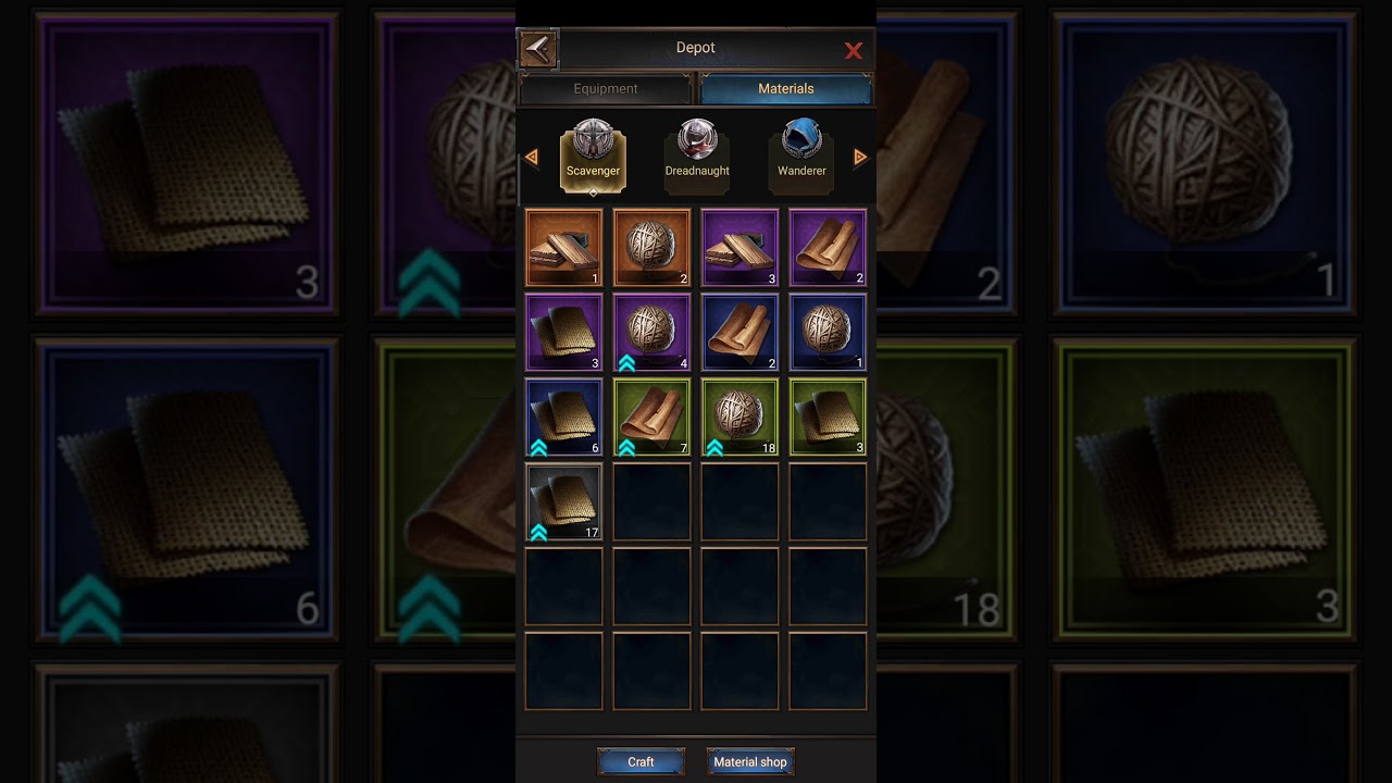 Federcik - Rise of Empires crafting