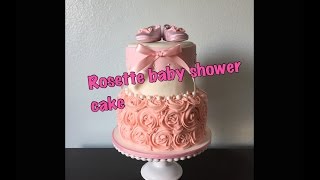 Today i made a baby shower cake for friend. she sent me pictures of
what wanted, and tried to make something similar. :) in this video
show you how...
