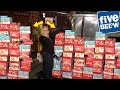 FIVE BELOW EMPLOYEE'S FILLED THEIR ENTIRE DUMPSTER! **OVER 1,000**