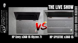 HP Envy x360 15 (Ryzen 7) (2020) vs. HP Spectre x360 15 (2020) | Dell XPS 17 and More!