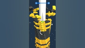 STACK BALL 3D andnimlevels #31-32 stack ball 3d 😘#shorts #viral #trending #video