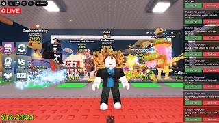 LIVE SAB TRADING / SECRET ADMIN ABUSE #roblox #stealabrainrot #gaming