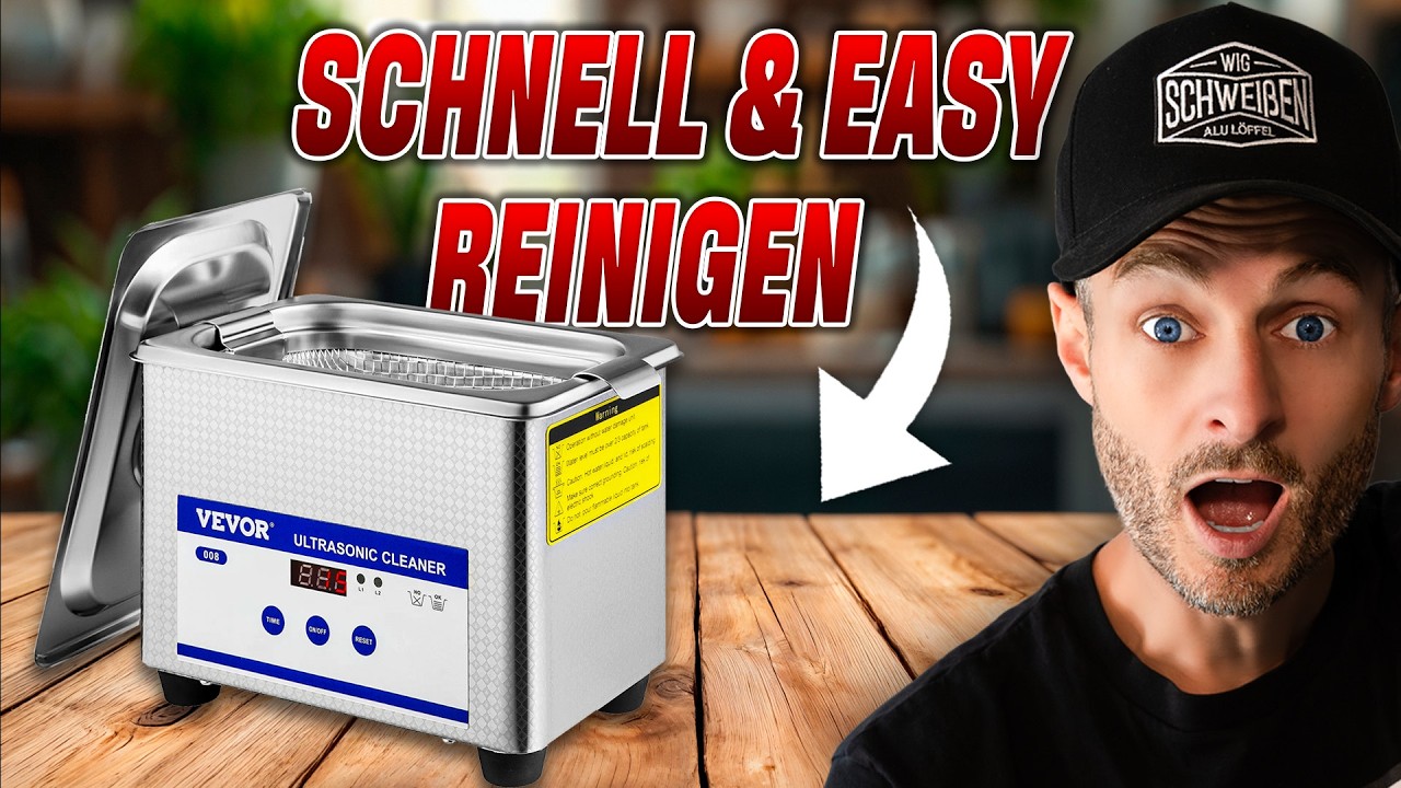 Wir haben einfach alles reingeworfen. Ultraschallbad Gamechanger für die Werkstatt