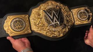 WWE World Heavyweight Championship Unboxing