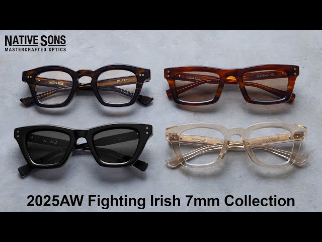 NATIVE SONS] Must-See! New Wellington and Square Frames (4 Styles