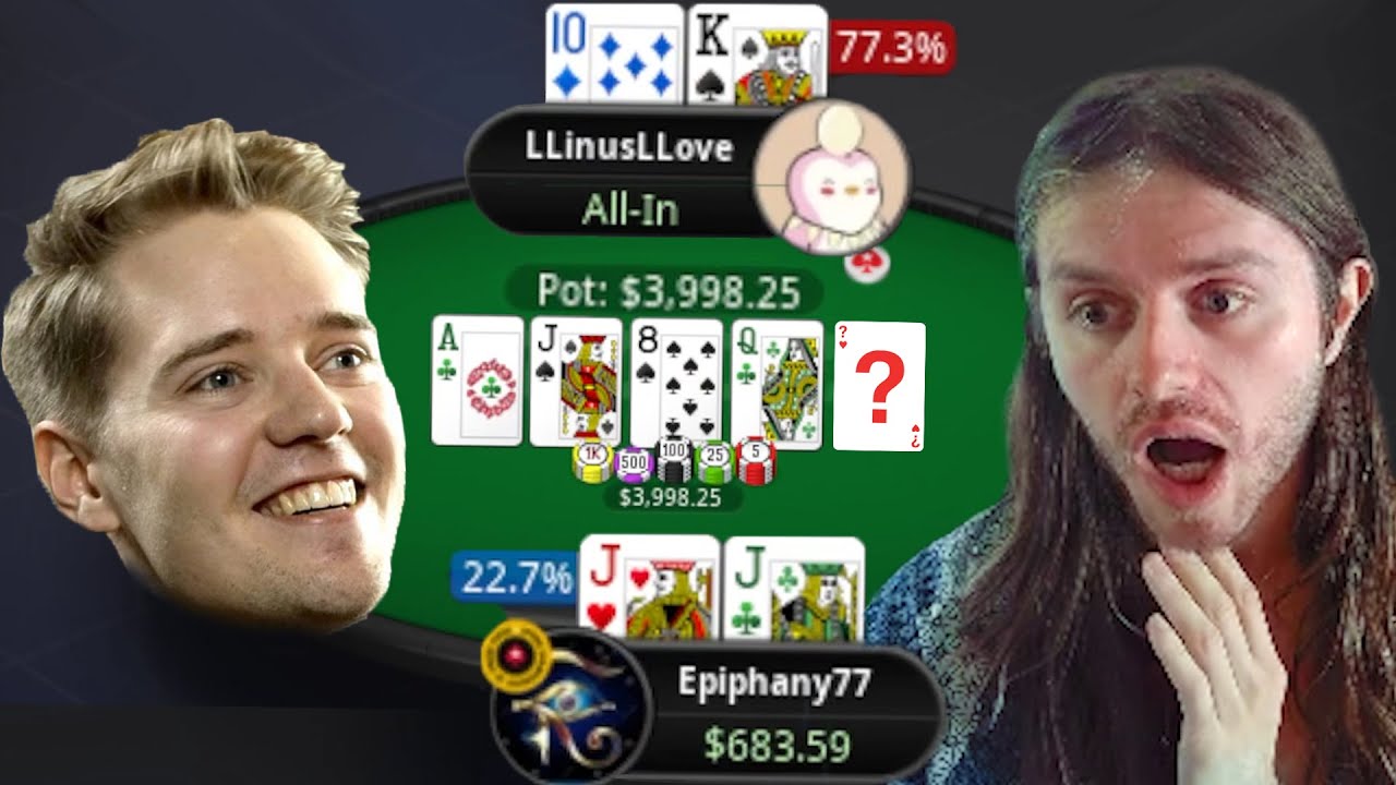 I played HU Highstakes Poker, including hands vs LlinusLLove, the World's #1
