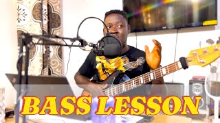 How To Use Ghost Notes better in Praise Jams and others🎸🔥 #bass #basslesson