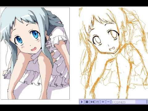 How To Draw An Anime Character 218 アニメ絵の描き方 Youtube