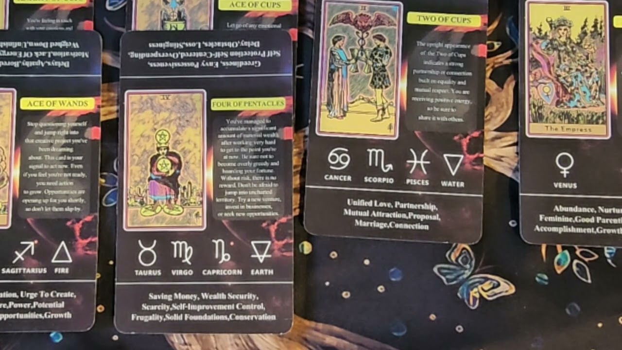 Love is definitely in this tarot reading...