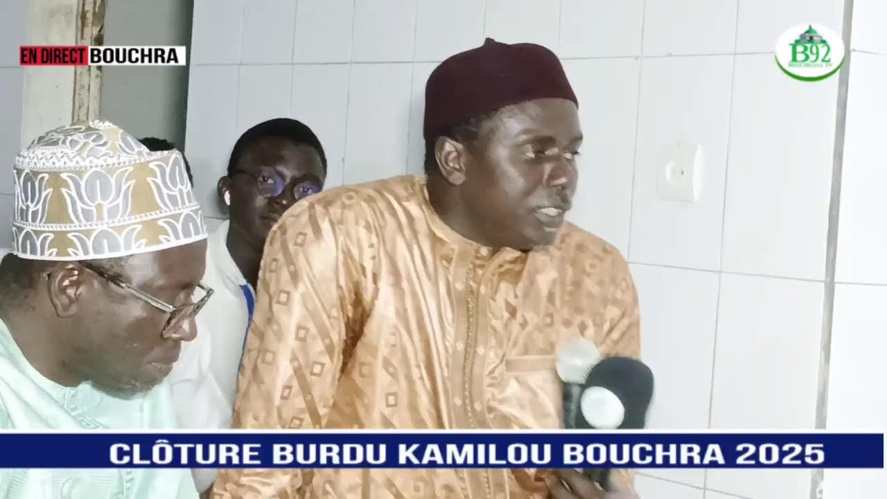 🔴[EN DIRECT] CLÔTURÉ  BURDU KAMILOU BOUCHRA PAR ABDOUL AZIZ MBAYE