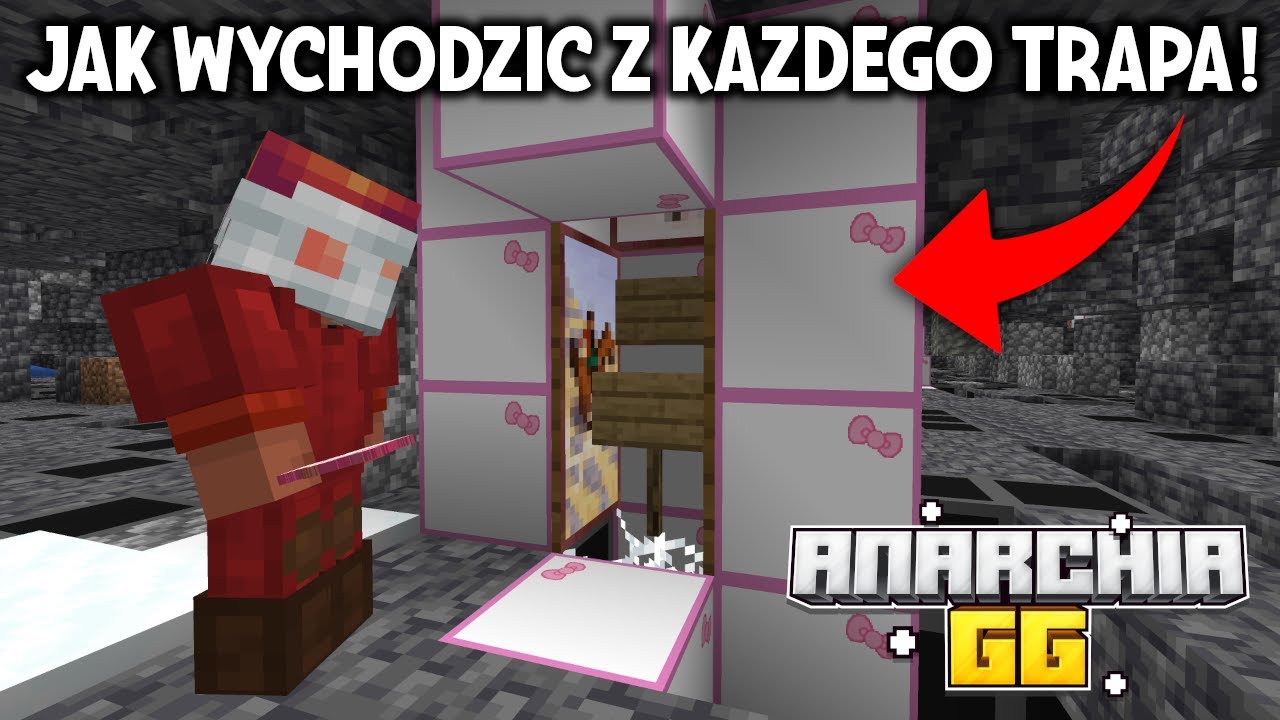 ✅Jak Wychodzić z Każdego Trapa Na Tym Lifesteal SMP (anarchia.gg)