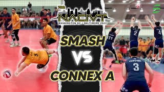 Connex A vs Smash | NACIVT 2023 Semifinals (9 Man Volleyball)