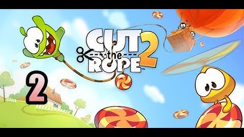 Cut the rope 2 - Gameplay Walkthrough Part 2 / 11-20 levels (iOS,Android)