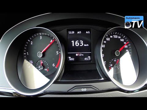 2015 VW Passat B8 2.0 TDI (150hp) - 0-200 Km/h Acceleration (1080p)