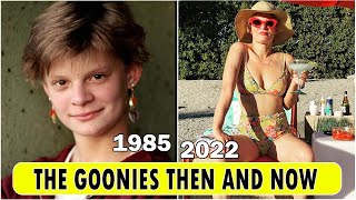 The Goonies Cast [THEN AND NOW 2022] !