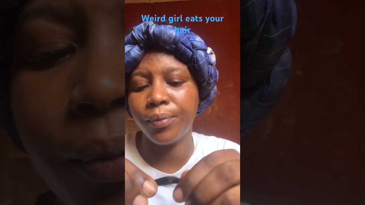 Weird Girl Eats Your Hair Tinglingsounds Asmr Viral Relaxing Reels Shorts Shortvideo
