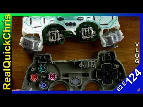 how to fix a ps3 controller that moves by itself s2e124