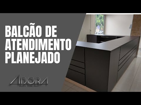 Vídeo: Como Instalar Um Balcão De Atendimento