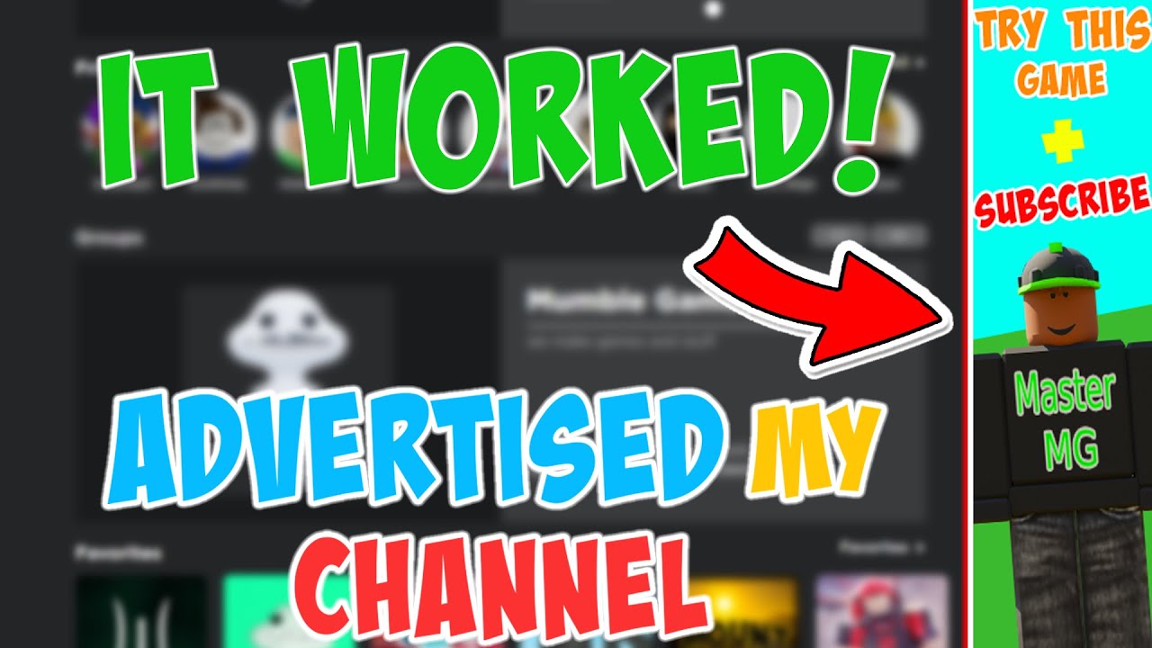 I Used Roblox Ads To Advertise My Youtube Channel YouTube Maxresdefault 