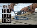 Uga sailing how to tie a cleat hitch