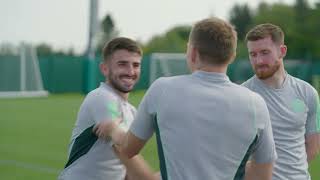 Celtic x #FC24 Challenge | Johnston, O'Riley, Ralston & Taylor try to create the best 5-a-side team!