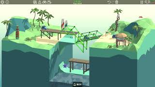 Poly Bridge: 7-13 | Drop Me Off (Solution)