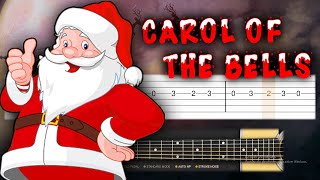 Christmas Song - Carol of the Bells - Guitar tutorial (TAB)