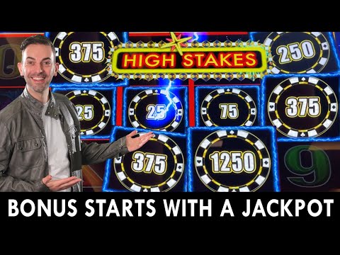 Bonus STARTS with a JACKPOT ⭐ High Stakes LIGHTNING LINK