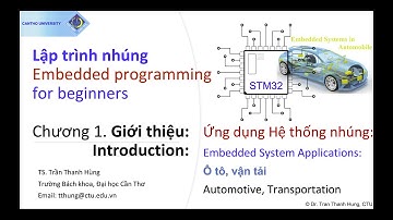 Lập trình nhúng STM32 - Chương 1.5.Ứng dụng hệ thống nhúng trong ô tô | STM32 Embedded programming