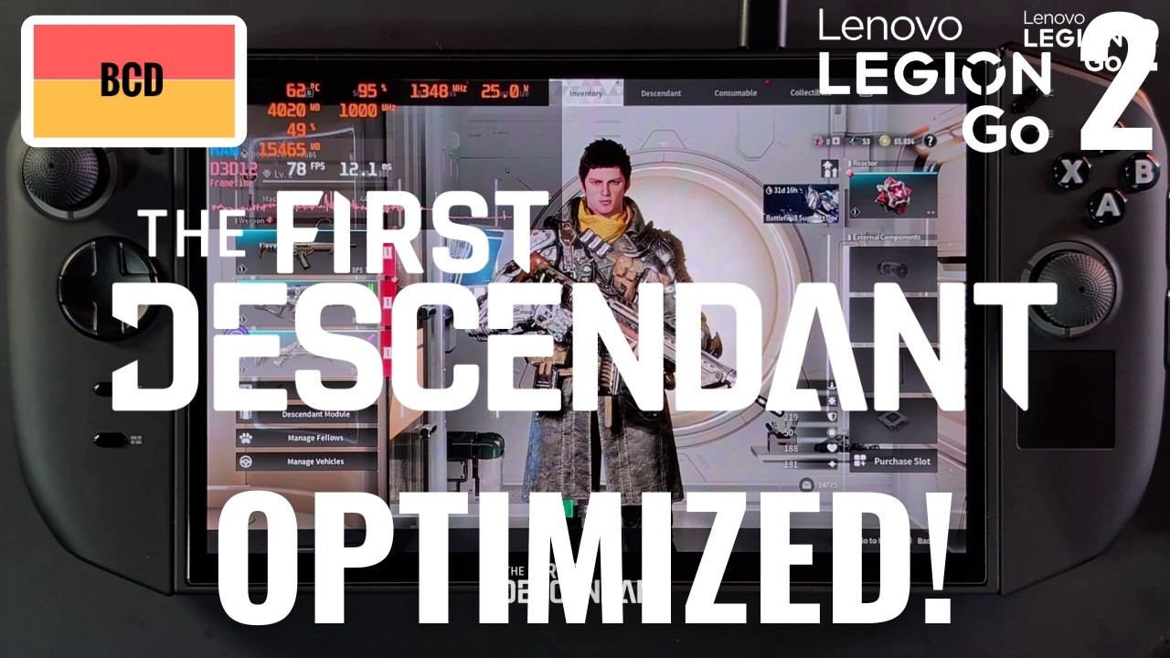 «Первый потомок» | Оптимизированные настройки для Legion Go 2