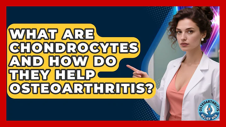 What Are Chondrocytes And How Do They Help Osteoarthritis? - Osteoarthritis Relief Hub