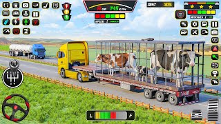 Buffalow Animal Transport Truck | FARM ANIMAL TRUCK TRANSPORT SIMULATOR | Wild Animal Transport Game