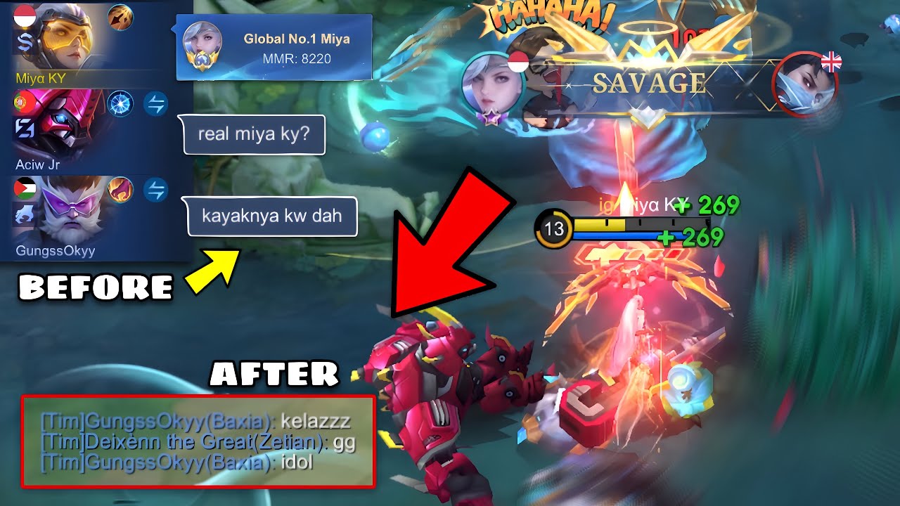 КОГДА ТОП-МИРОВОЙ МИЯ ИГРАЕТ СОЛО!! АВТОКОМАНДА В ШОКЕ, УВИДЕВ ТОП-МИРОВОГО МИЯ СЭВИДЖА🔥☠️