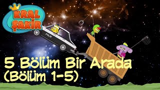 KRAL ŞAKİR: 5 Bölüm Bir Arada | Çizgi Film